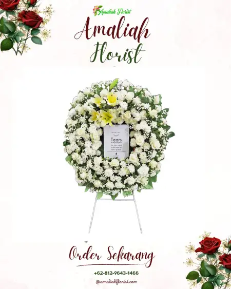 Krans Bunga Duka Cananggela